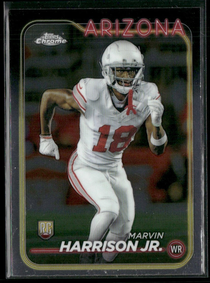 Marvin Harrison Jr. 2024 Topps Chrome RC #204 Arizona Cardinals