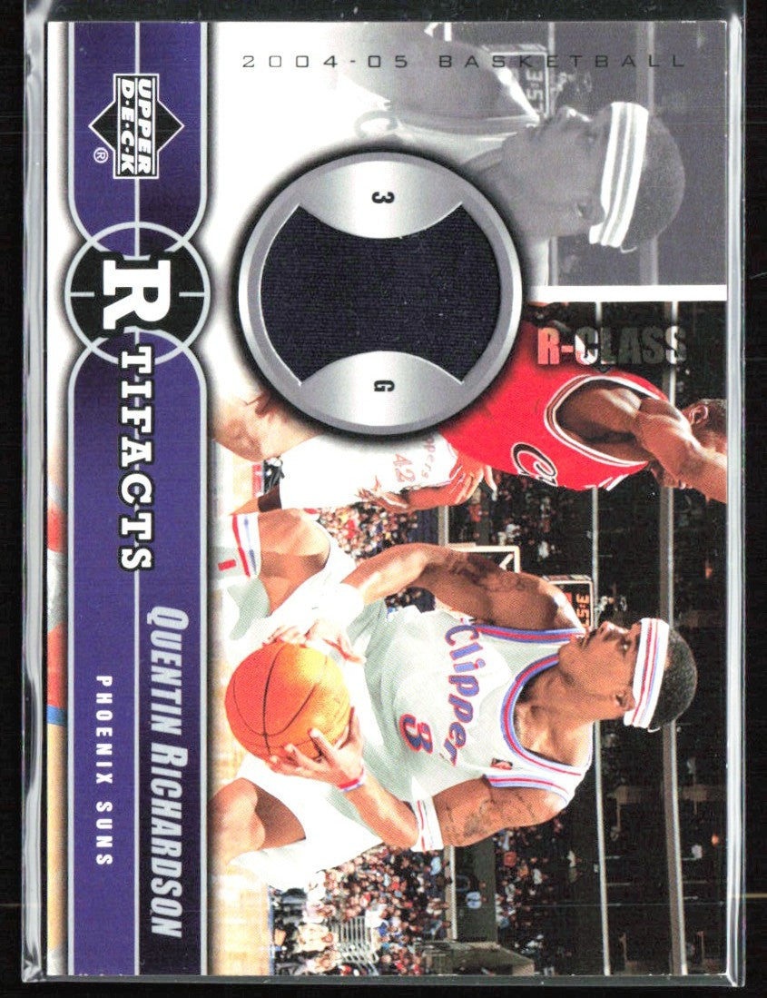 Quentin Richardson 2004 Upper Deck Rtifacts Jersey #RCR-QR New York Knicks