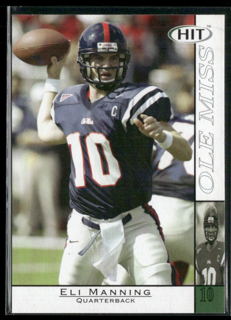 Eli Manning 2004 SAGE HIT #10 Ole Miss Rebels