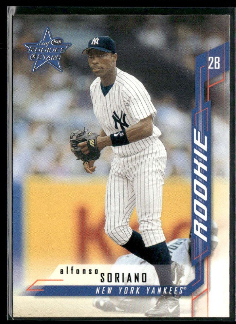 Alfonso Soriano 2001 Leaf Rookies & Stars #126 New York Yankees
