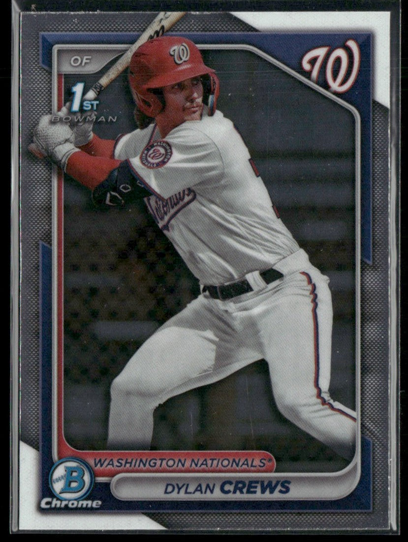 Dylan Crews 2024 Bowman Chrome 1st #BCP-23 Washington Nationals