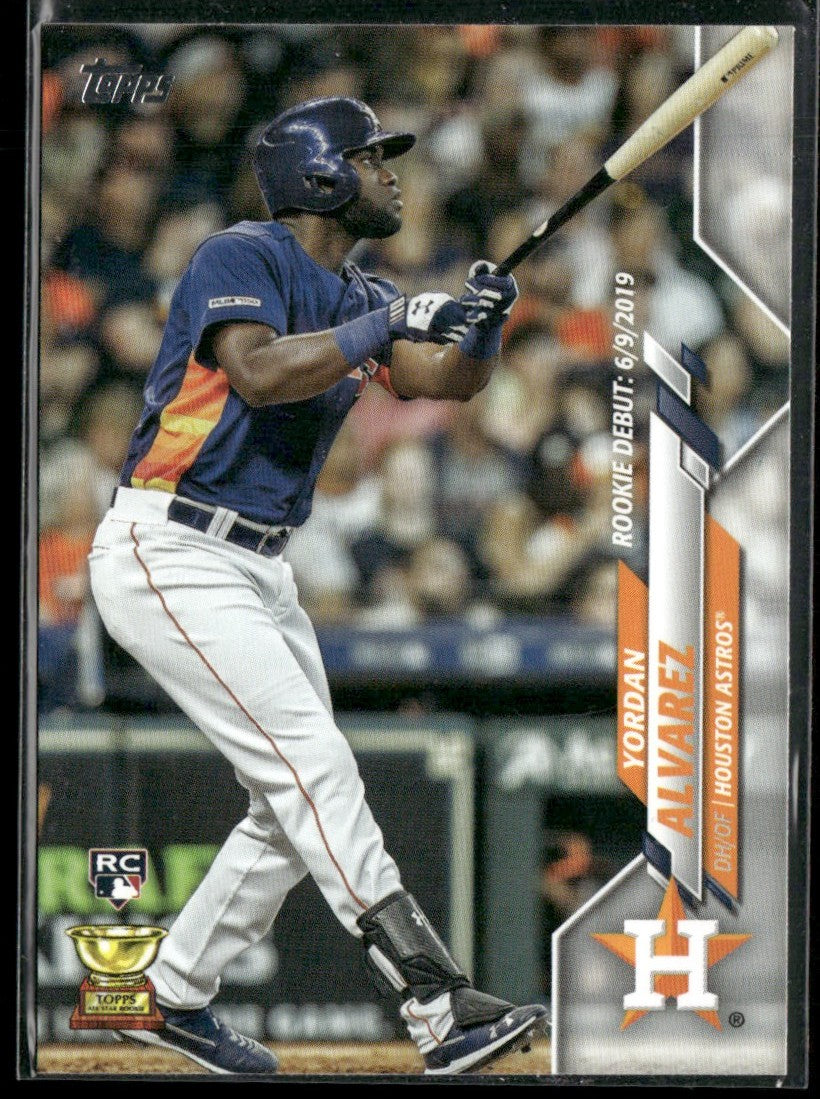 Yordan Alvarez 2020 Topps Update RC #U-300 Houston Astros