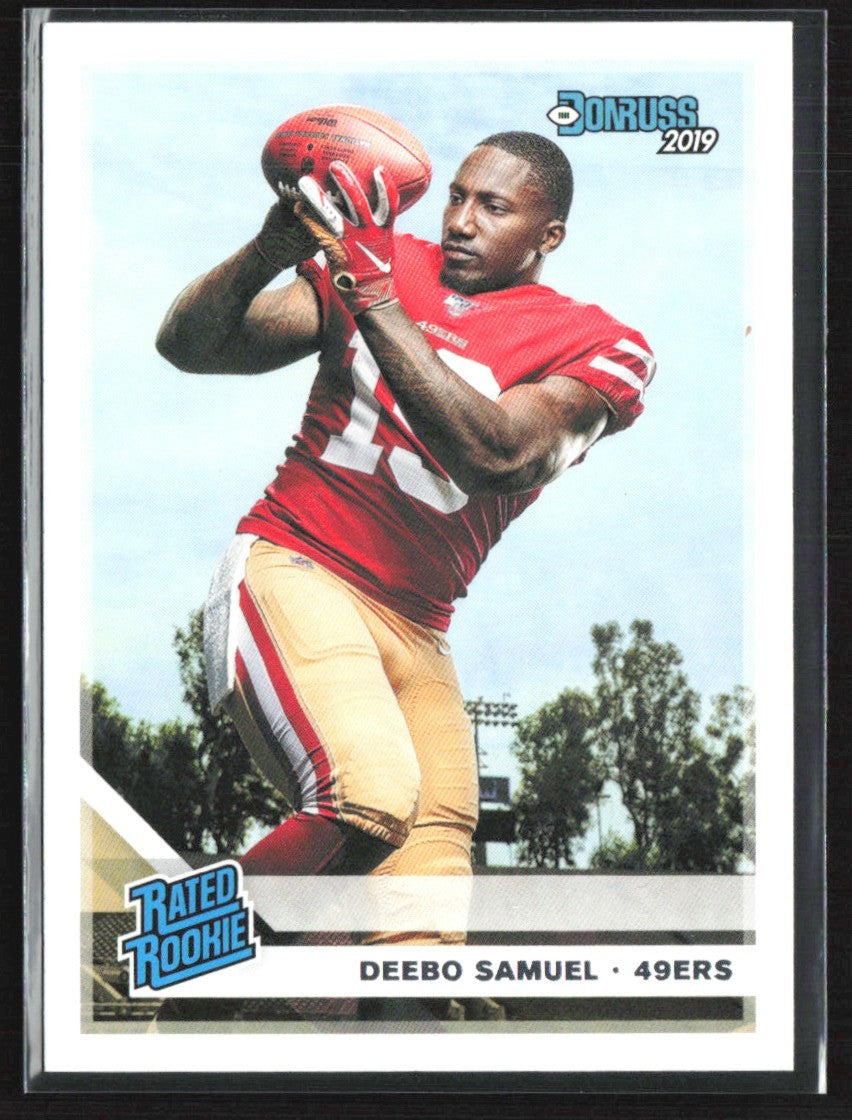Deebo Samuel 2019 Donruss RC #317 San Francisco 49ers