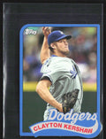 Clayton Kershaw 2014 Topps 1989 Topps Die Cut Mini #TM-2 Los Angeles Dodgers