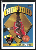 Michael Jordan 1995 Topps Active Leader Scoring #1 Chicago Bulls