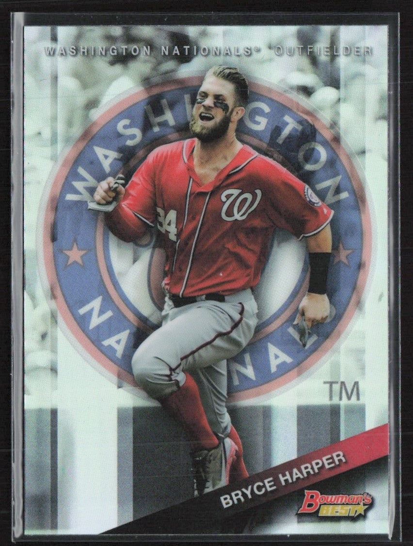 Bryce Harper 2015 Bowman's Best Refractor #25 Washington Nationals