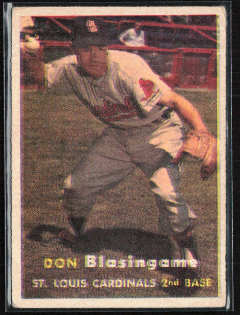 Don Blasingame 1957 Topps #47 St. Louis Cardinals