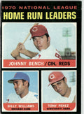Bench Williams Perez 1971 Topps #66 Cincinnati Reds