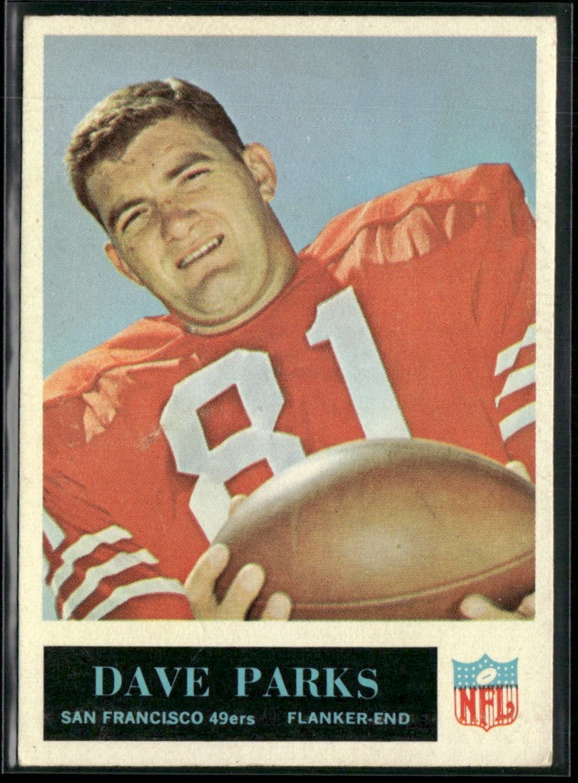 Dave Parks 1965 Philadelphia RC #180 San Francisco 49ers