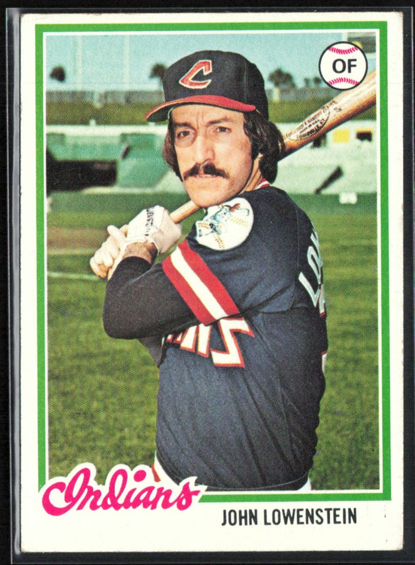 John Lowenstein 1978 Topps #87 Cleveland Indians