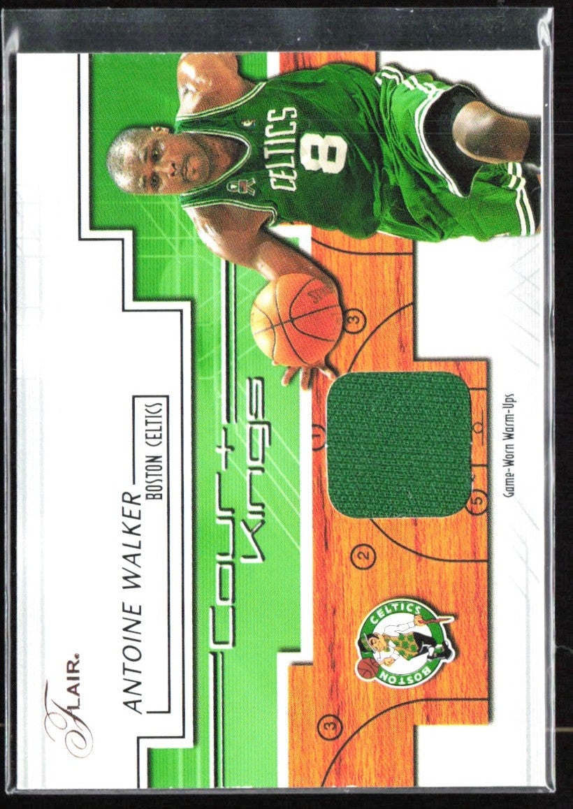 Antoine Walker 2002 Flair Court Kings Jersey #CK-AW Boston Celtics