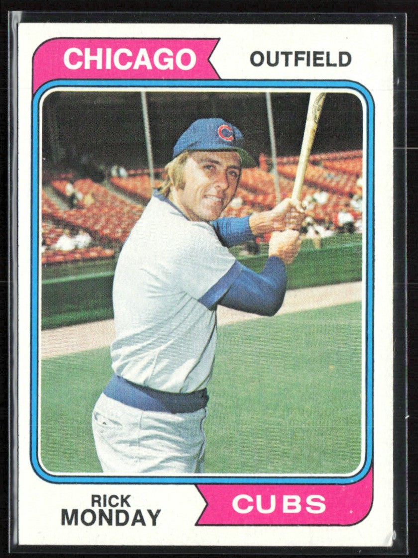 Rick Monday 1974 Topps #295 Chicago Cubs