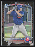 Jonathon Long 2025 Bowman Chrome 1st Reptilian Refractor #BCP-58 Chicago Cubs