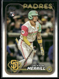 Jackson Merrill 2024 Topps Update RC #US210 San Diego Padres