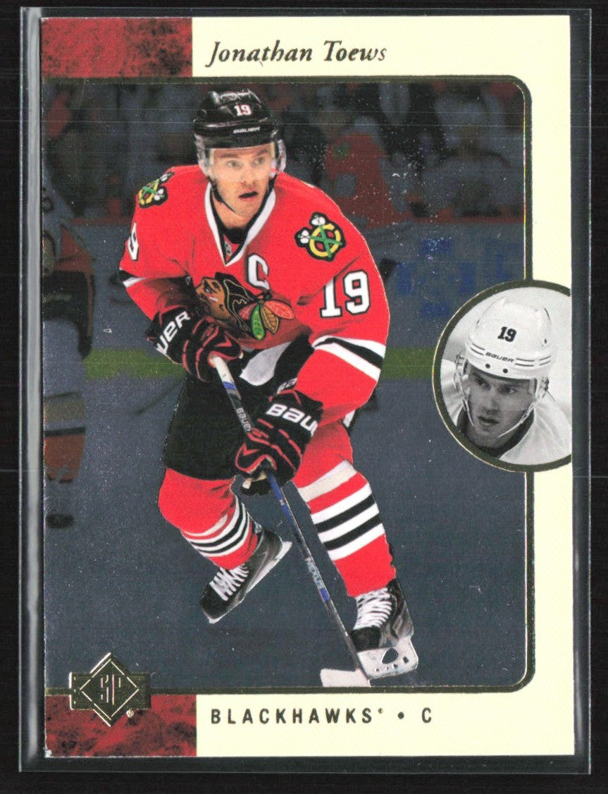 Jonathan Toews 2015 SP Authentic 1995-96 SP Retro #R4 Chicago Blackhawks