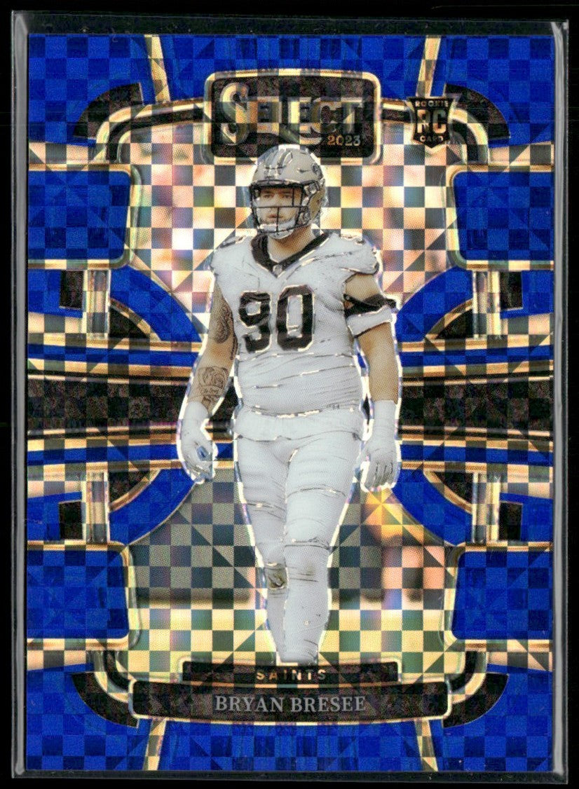 Bryan Bresee 2023 Panini Select Concourse Blue Prizm RC /199 #72