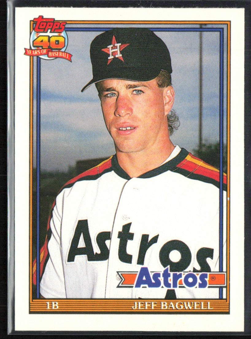 Jeff Bagwell 1991 Topps Traded RC #4T Houston Astros