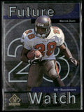 Warrick Dunn 1997 SP Authentic RC #10 Tampa Bay Buccaneers