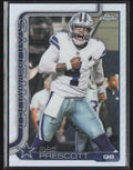 Dak Prescott 2025 Topps Chrome Refractor #79 Dallas Cowboys