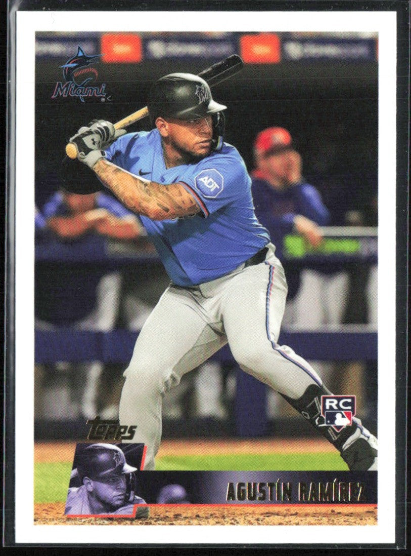 Agustin Ramirez 2025 Topps Archives RC #139 Miami Marlins