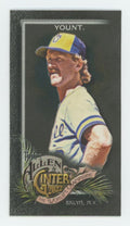Robin Yount 2022 Topps Allen & Ginter Mini Black #89 Milwaukee Brewers