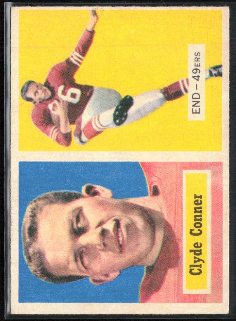 Clyde Conner 1957 Topps RC #78 San Francisco 49ers