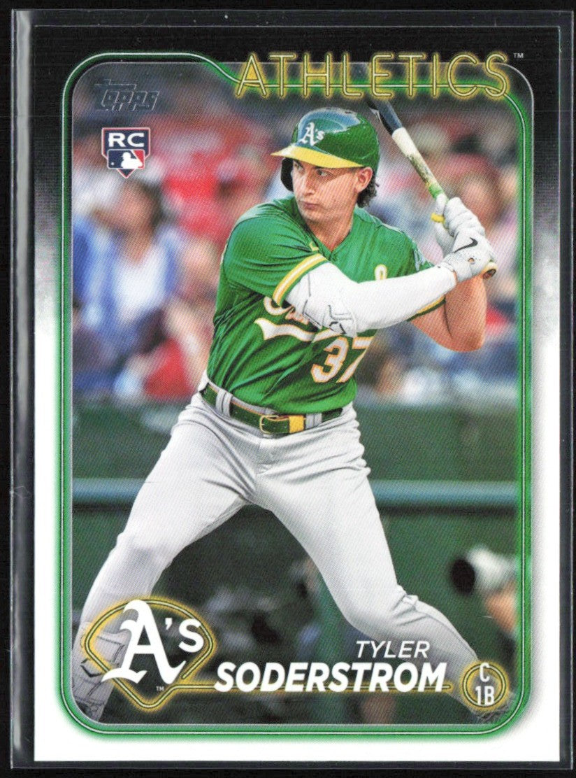 Tyler Soderstrom 2024 Topps RC #244 Oakland Athletics