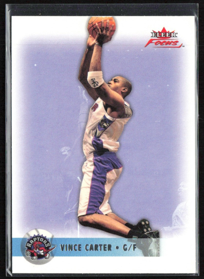 Vince Carter 2003 Fleer Focus #21 Toronto Raptors