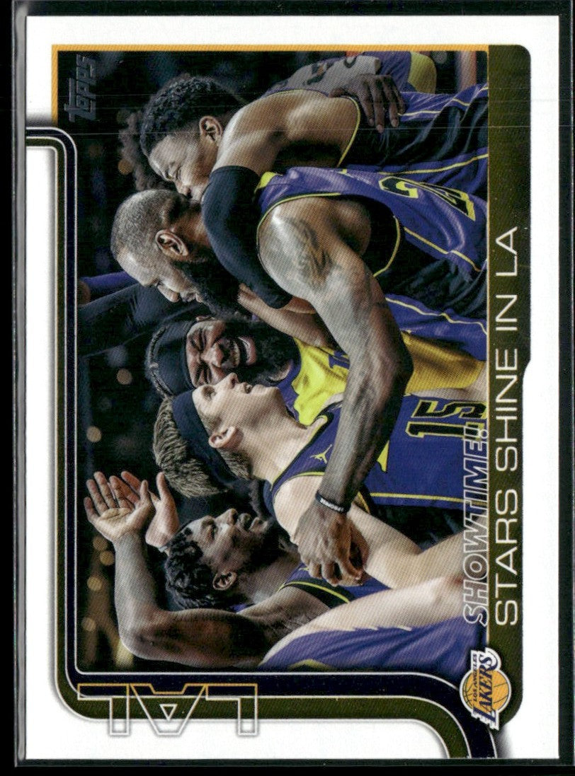 LeBron James 2025 Topps #293 Los Angeles Lakers