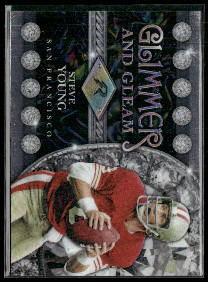 Steve Young 2024 Topps Resurgence Glimmer and Gleam #GG-7 San Francisco 49ers