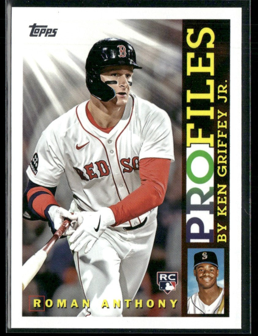 Roman Anthony 2025 Topps Profiles by Ken Griffey Jr. RC #TP-23 Boston Red Sox