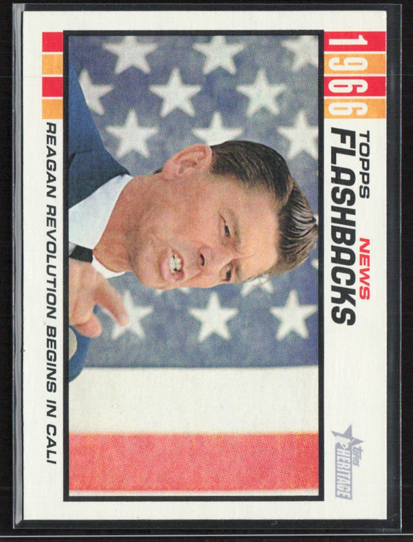 Ronald Reagan 2015 Topps Heritage News Flashback #NF-6