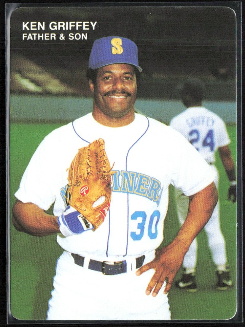 Ken Griffey Sr. 1991 Mother's Cookies #2 Seattle Mariners