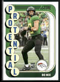Denver Broncos 2023 Panini Score Protential RC #11 Denver Broncos