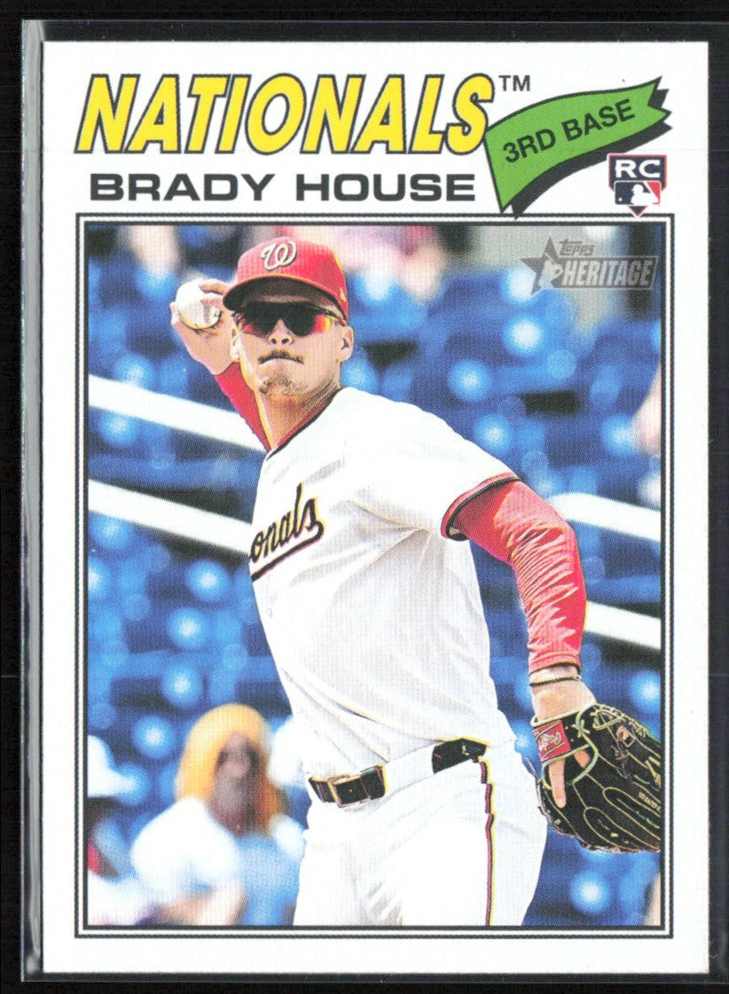 Brady House 2026 Topps Heritage RC #153 Washington Nationals