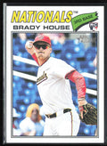 Brady House 2026 Topps Heritage RC #153 Washington Nationals