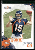 Tim Tebow 2010 Score RC #396 Denver Broncos