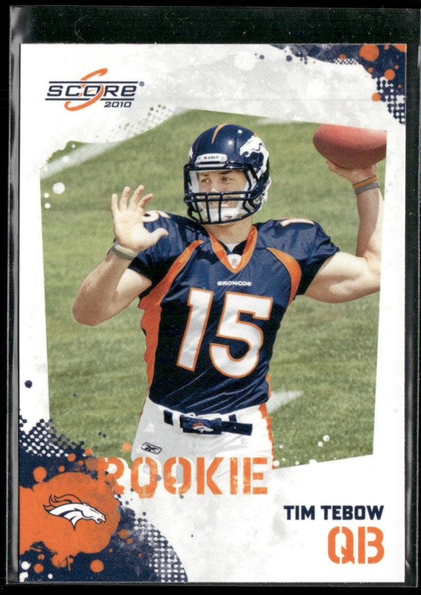 Tim Tebow 2010 Score RC #396 Denver Broncos