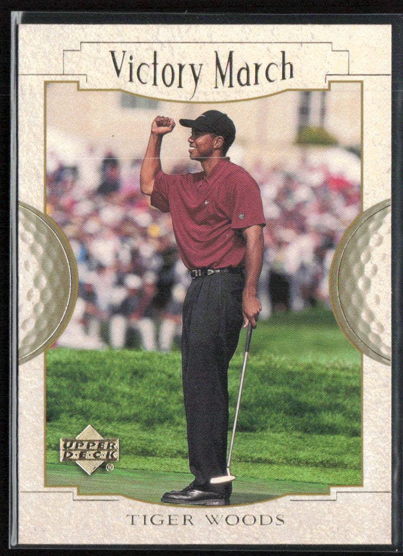 Tiger Woods 2001 Upper Deck Victory March #151