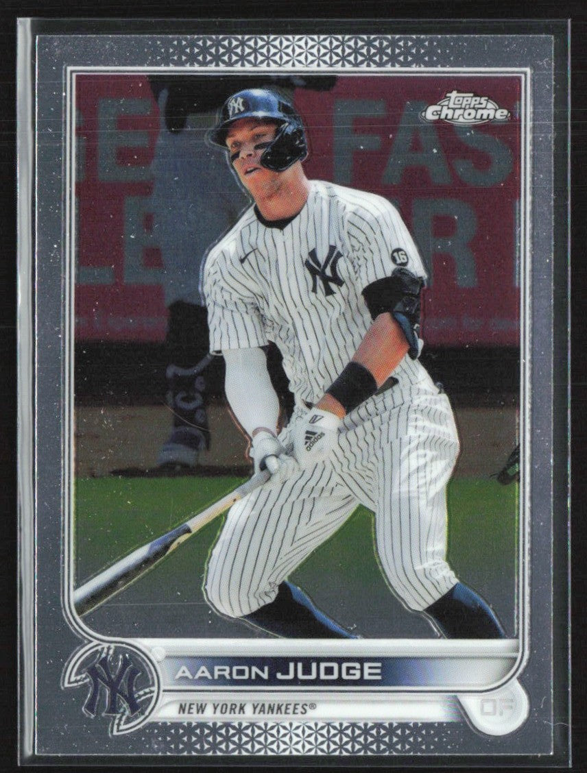 Aaron Judge 2022 Topps Chrome #99 New York Yankees