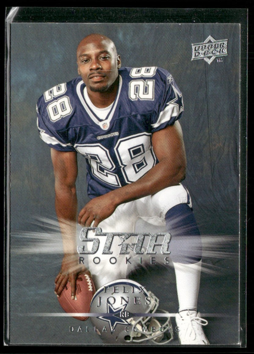 Felix Jones 2008 Upper Deck Excell Rookie Cards RC #ERC-FJ Dallas Cowboys
