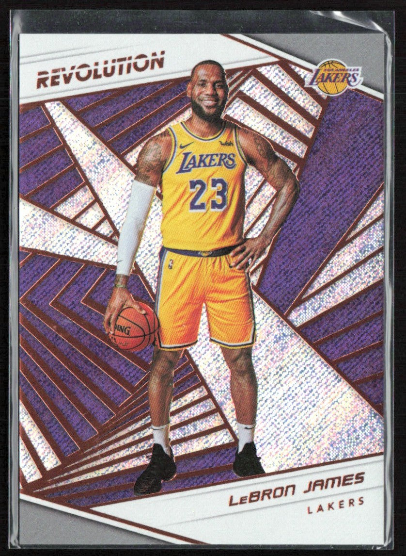 LeBron James 2018 Panini Revolution #40 Los Angeles Lakers