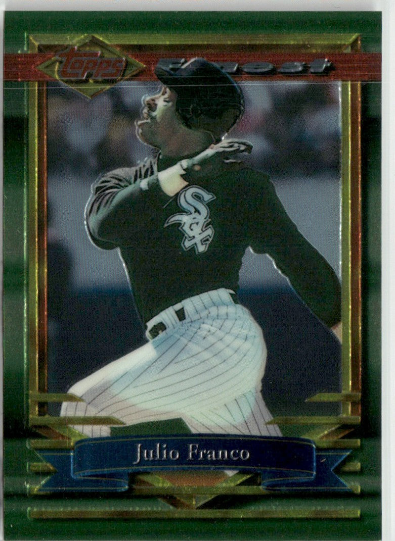 Julio Franco 1994 Topps Finest #278 Chicago White Sox