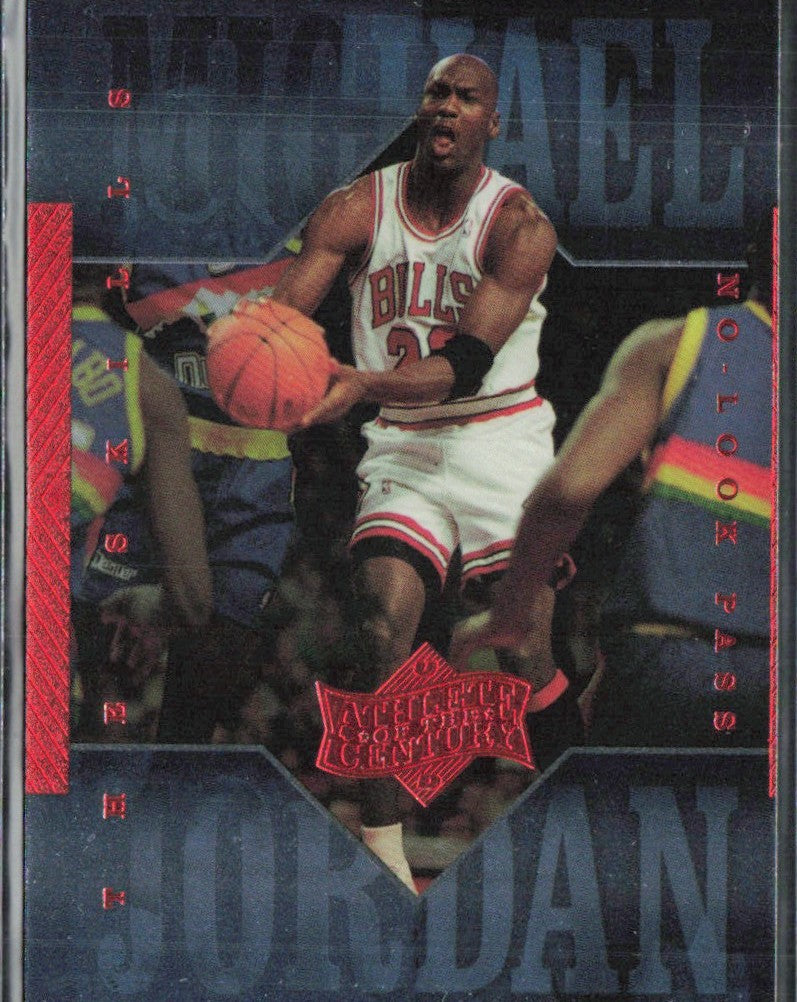 Michael Jordan 1999 Upper Deck Athlete of the Century #22 Chicago Bulls