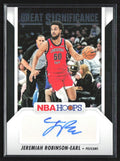 Jeremiah Robinson-Earl 2024 Hoops Great Significance AUTO #GS-JRE