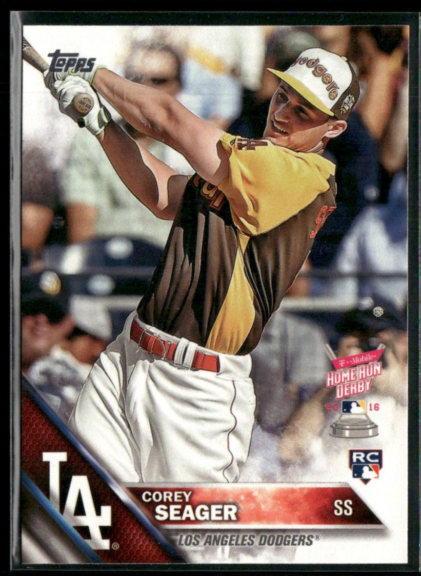 Corey Seager 2016 Topps Update RC #US205 Los Angeles Dodgers