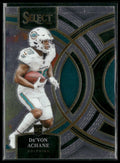 De'Von Achane 2024 Panini Select Premier RC #176 Miami Dolphins