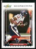 Jerome Mathis 2006 Score Scorecard /750 #110 Houston Texans