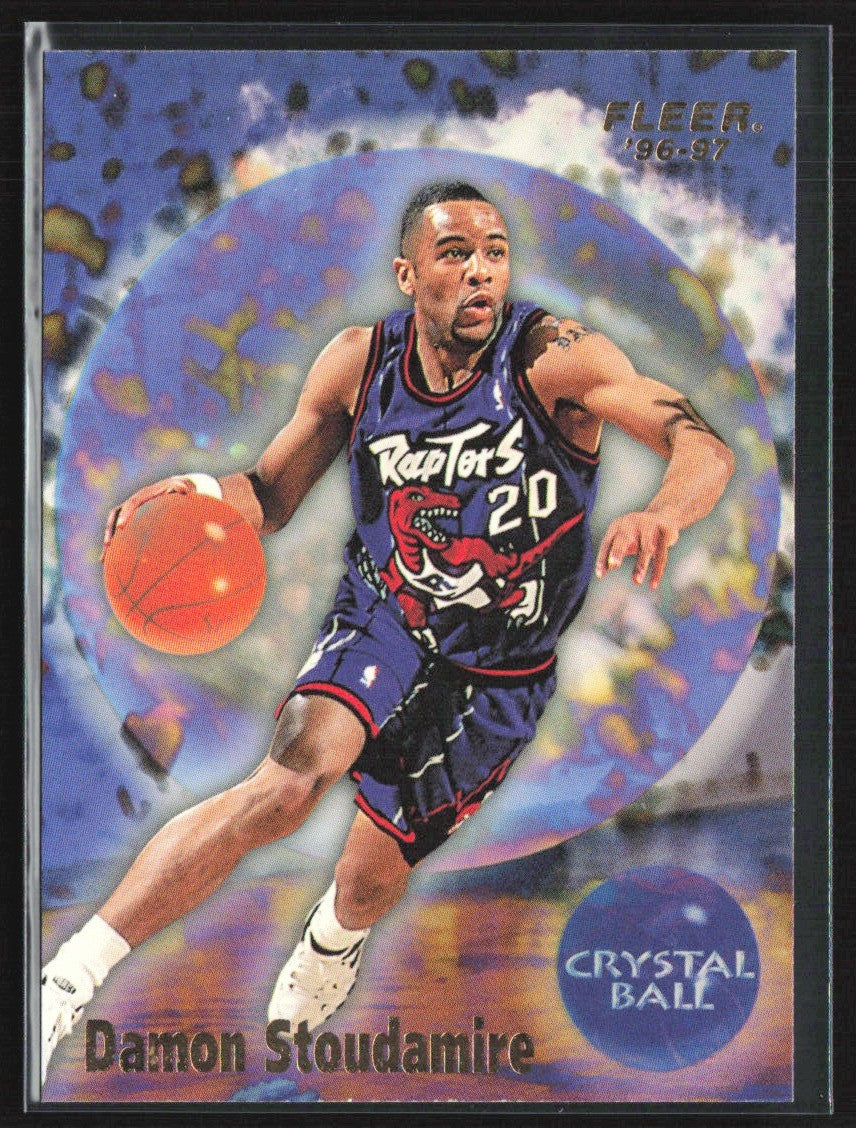 Damon Stoudamire 1996 Fleer Crystal Ball #278 Toronto Raptors