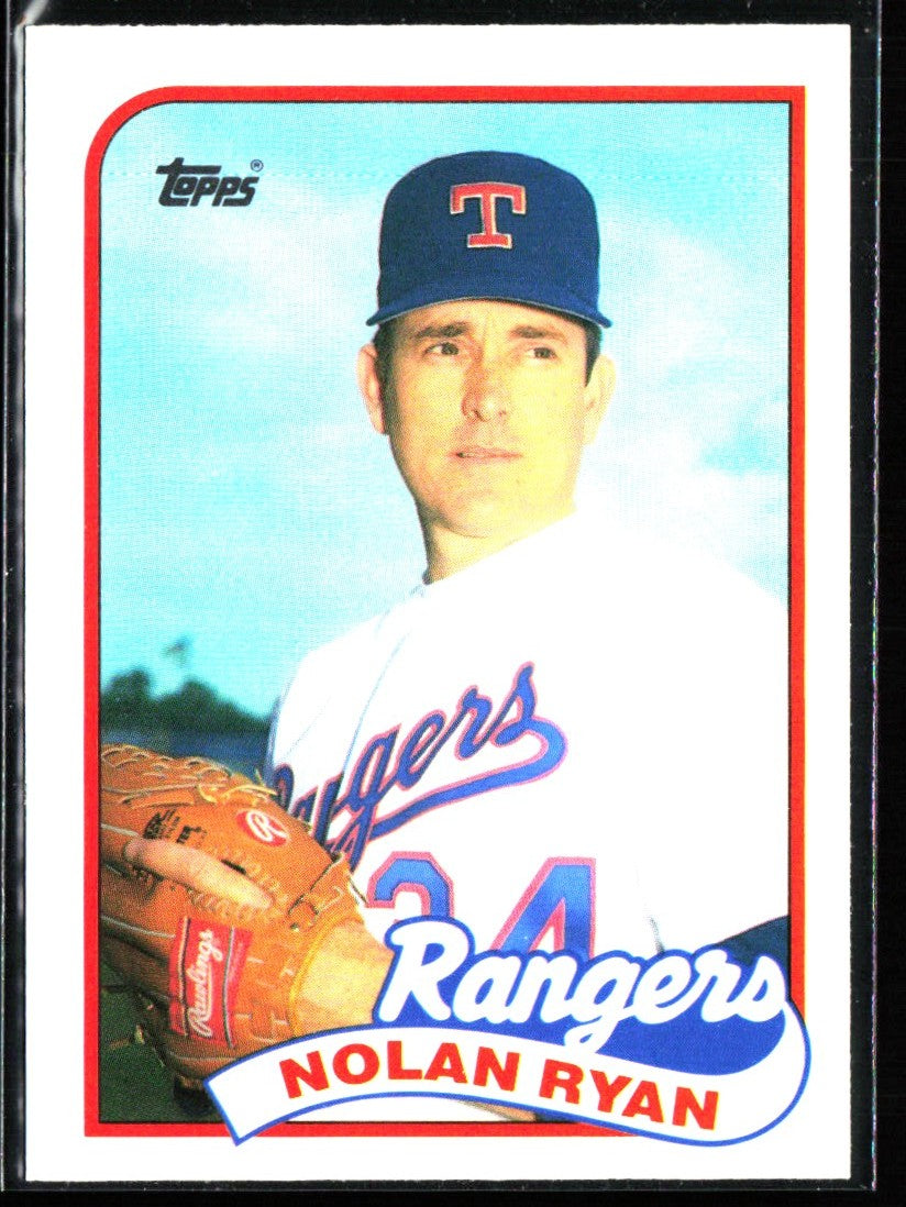 Nolan Ryan 1989 Topps Traded #106T Texas Rangers